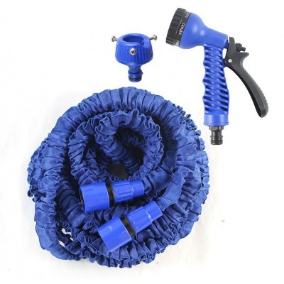 Provide Garden Expandable Adjustable Plastic Braided Air Pipe Car Washer Hose