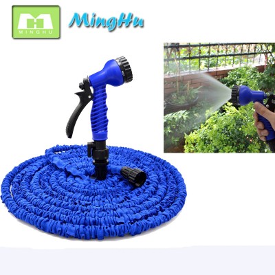 50FT Expanding Flexible Garden Water Hose with Spray Nozzle