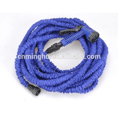 Expanding hose flexible expandable garden hose with spray nozzle