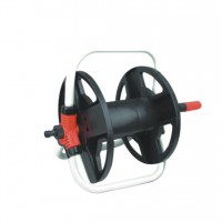 High quality durable black mini 1 inch steel metal air hose reel